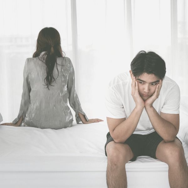 Beta male in unhappy relationship